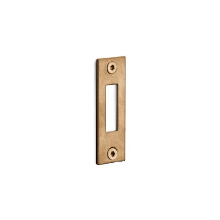 Formani Strike plate cabinet lock 70 x 23 - Light bronze PVD