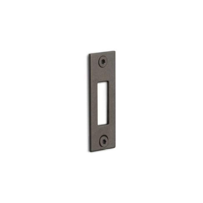 Formani Straight strike plate 70 x 23 - Bronze