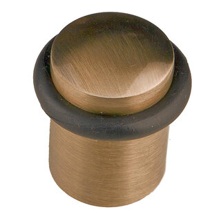 HDD Butoir de porte au sol bronze massif Ø32x35mm