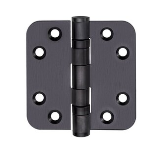 Formani Formani kogellagerscharnier BASICS LBSA7676 afgeronde hoeken - Gunmetal PVD