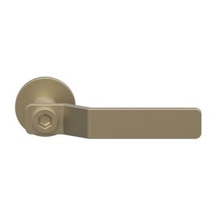 DKS Door handles GAS round - matt gold