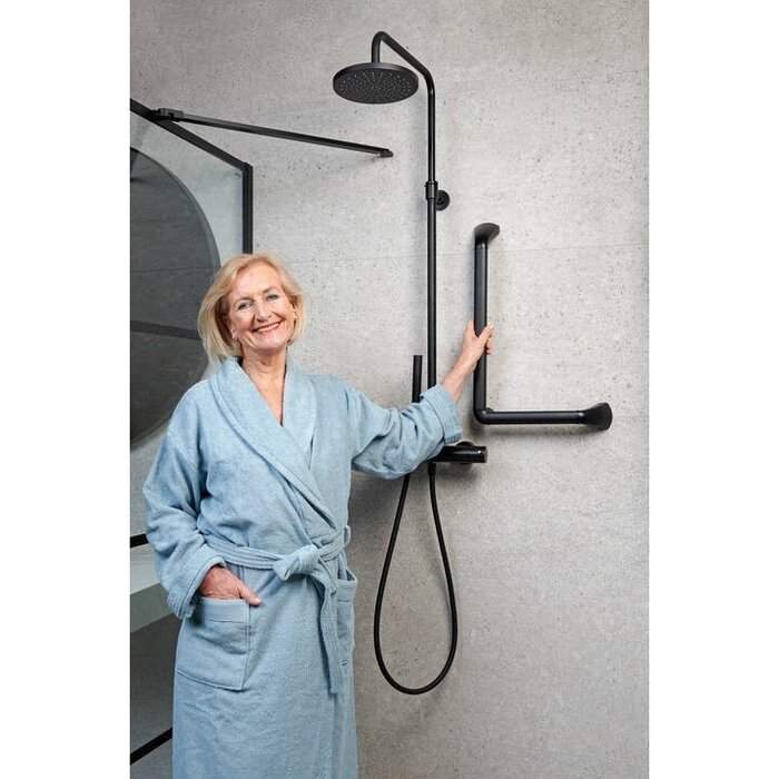 SECUCARE SECUCARE wall bracket 90 degrees 60x30 cm - matt black