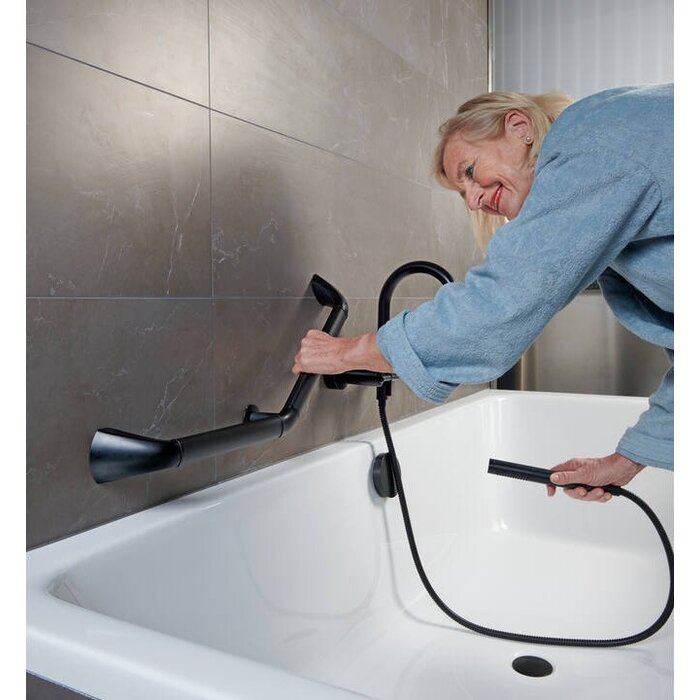 SECUCARE SECUCARE Wandhalterung 45 Grad 30x30 cm - mattschwarz