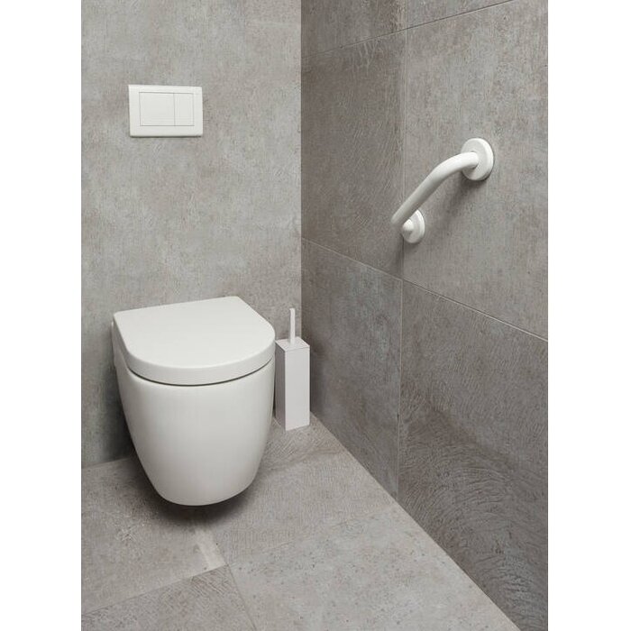 SECUCARE SECUCARE Wandhalterung 30 cm Stahl Ø32 mm - weiß