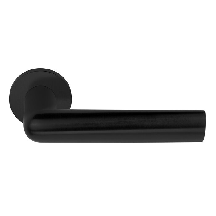 Formani Formani door handles Piet Boon INC PBI102-G round - matt black PVD