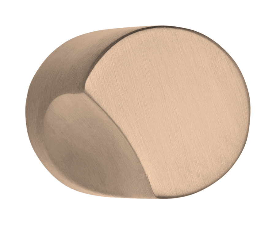 Massieve ronde meubelknop ECLIPSE DR23M - Licht brons PVD