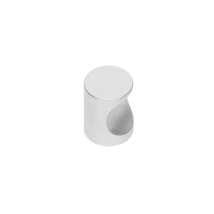 Intersteel Intersteel Furniture knob Ø 15 mm brushed stainless steel finger grip