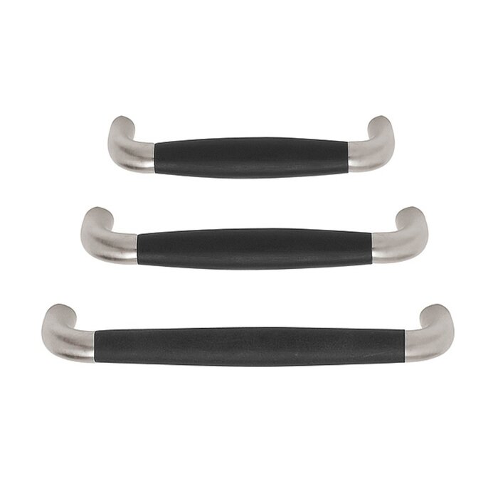 Formani Formani furniture handle TIMELESS 1932MG - Nickel/black ebony