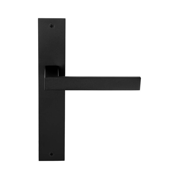 Formani Formani SQUARE LSQ2P236SFC door handles on plate - Matt black