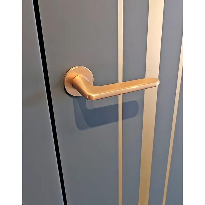 Aprile Massive Aprile Türgriffe LIRA mattgold rund Ø 52x5 mm