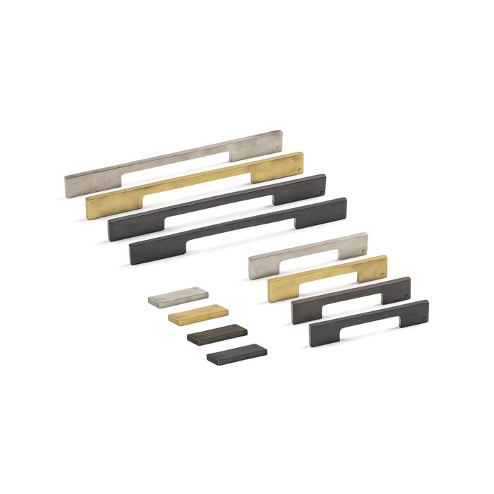 JOLIE JOLIE symmetrical furniture handles SYMM - aged silver