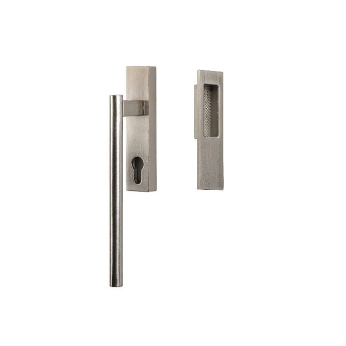 JOLIE JOLIE hefschuifgreep/schuifdeurkom CORE - Verouderd zilver