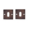 JOLIE JOLIE key plates 42x42 in Old bronze