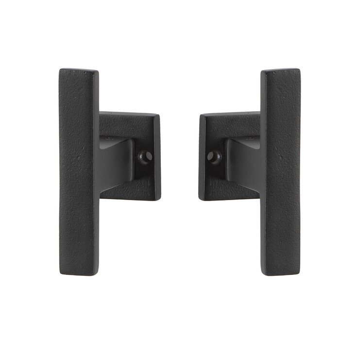 JOLIE Pair of JOLIE "VERVE" T+L door handles - aged black