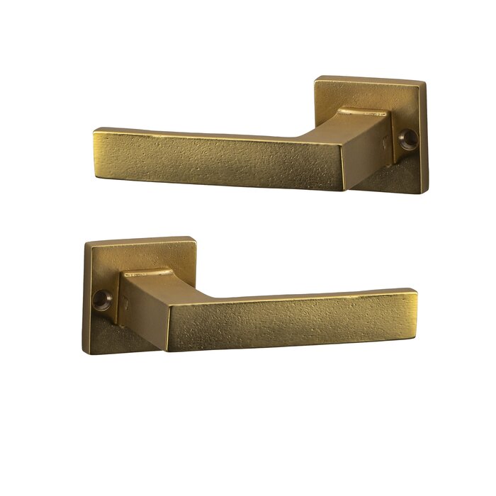 JOLIE Paire de poignées de porte JOLIE « VERVE » T+L - or vieilli