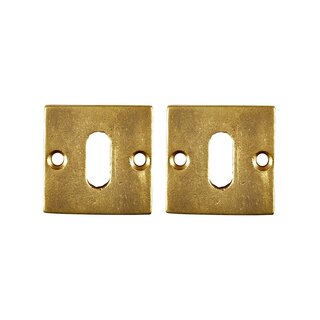 JOLIE Plaques de clés JOLIE 42x42 en vieil or