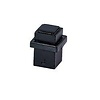 JOLIE JOLIE EVOKE floor-mounted door stopper in black