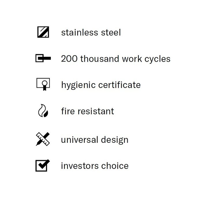 STERK Runde, mattschwarze Türgriffe OVAL 1704 auf 9 mm dicken Rosetten