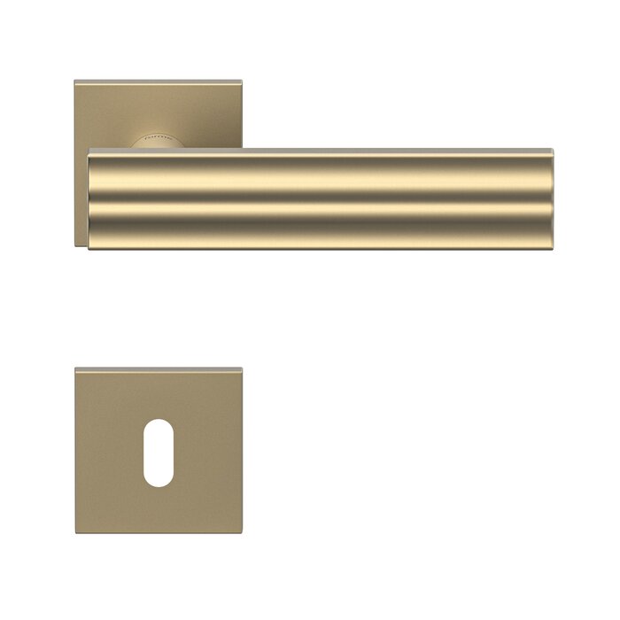 DKS Massive Türgriffe ANDROMEDA quadratisch – mattgold