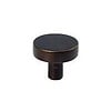 JOLIE JOLIE round furniture knob LUNE in Old bronze