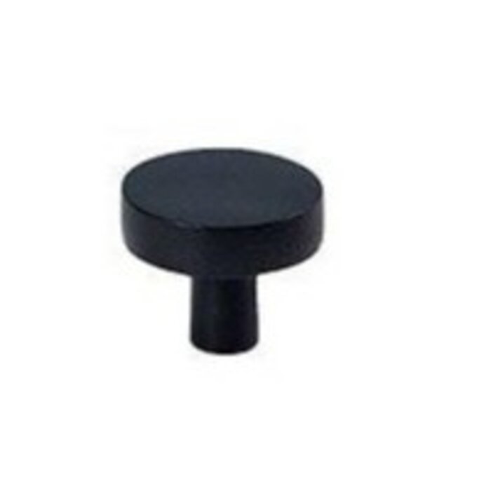 JOLIE JOLIE round furniture knob LUNE - aged black