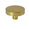 JOLIE JOLIE round fixed doorknob LUNE in Old Gold