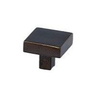 JOLIE JOLIE square furniture knob CARRE in Old bronze
