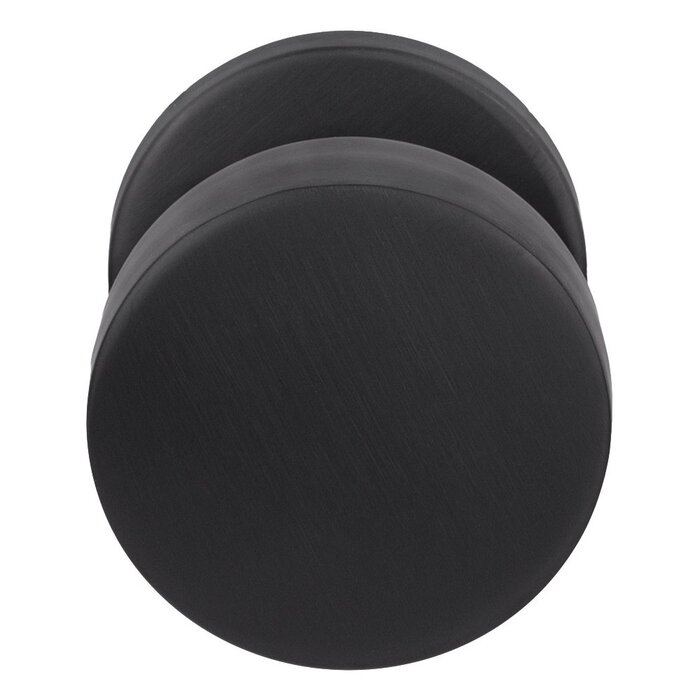 Formani Poignée de porte d'entrée fixe Formani BASICSLB503V - Noir mat