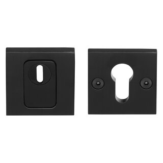 Formani Basics BSQVEIL-KT solid SKG*** security cylinder rosette, matt black