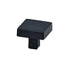JOLIE JOLIE square furniture knob CARRE in black
