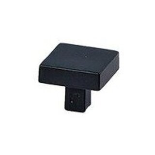 JOLIE JOLIE square furniture knob CARRE in black