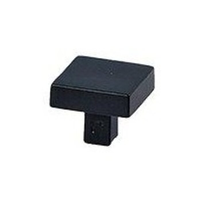 JOLIE JOLIE square furniture knob CARRE - aged black