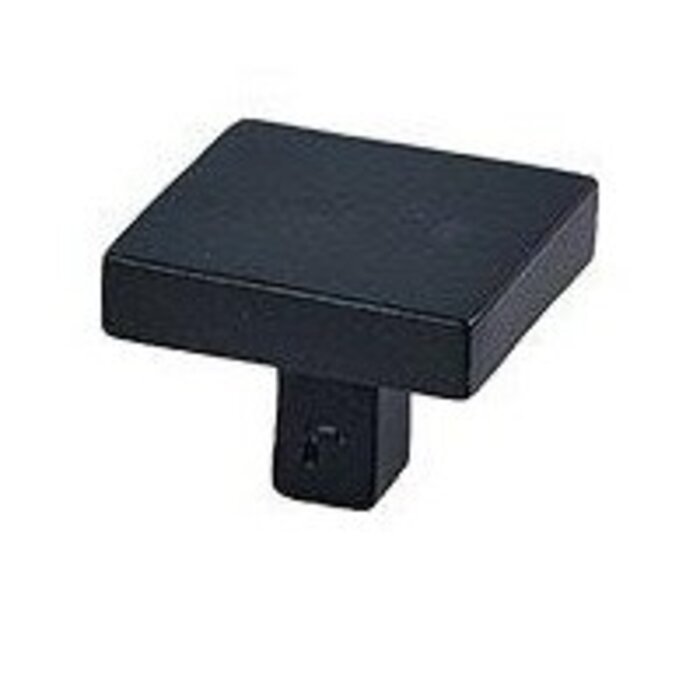 JOLIE JOLIE quadratischer Möbelknopf CARRE - gealtertes Schwarz