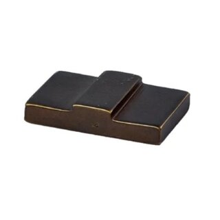 JOLIE JOLIE furniture knob flat VILLE in Old bronze