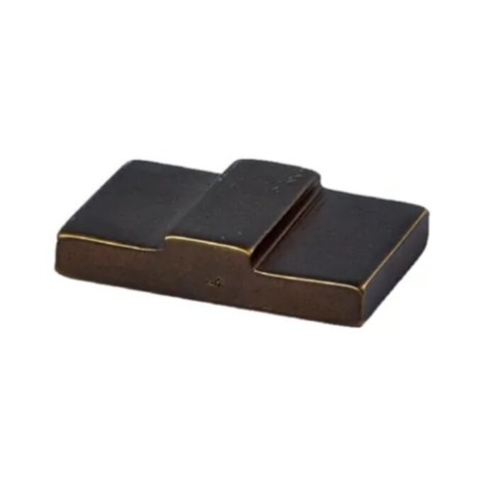 JOLIE JOLIE furniture knob flat VILLE - aged bronze