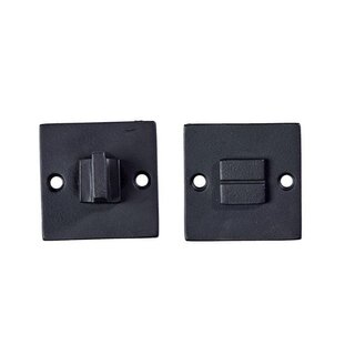 JOLIE JOLIE WC-Set 52x52 in Schwarz