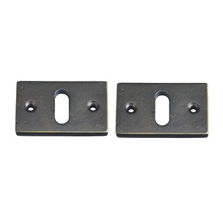 JOLIE JOLIE key plates 55x33 in Old bronze