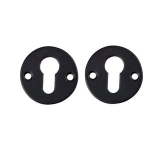 JOLIE JOLIE cylinder plates Ø 52 in black