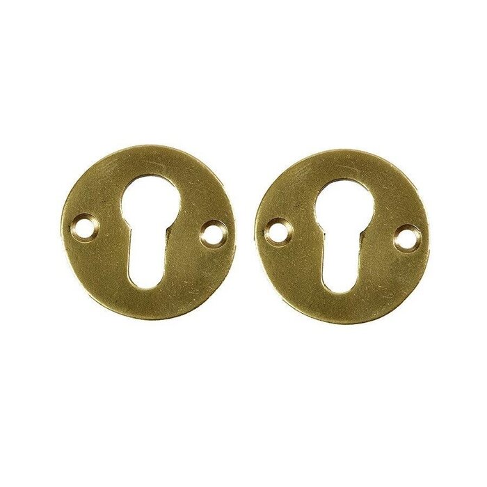 JOLIE Paire d'assiettes cylindriques JOLIE Ø52 mm - or vieilli