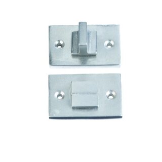 JOLIE JOLIE WC garnituur 55x32  in Old Silver