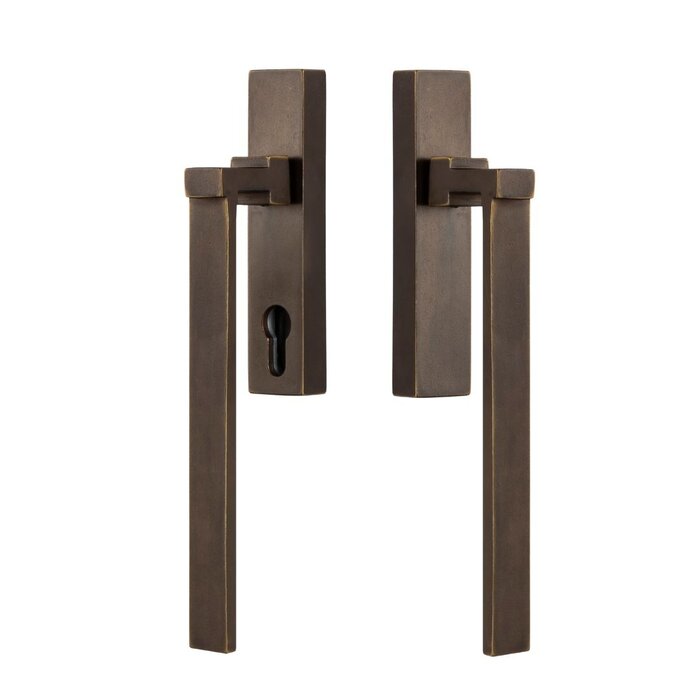 JOLIE JOLIE lift-and-slide handle/sliding door handle ANVIL - Aged bronze