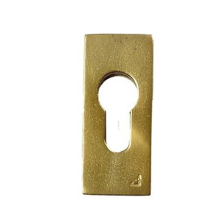 JOLIE Rosette de sécurité Jolie rectangulaire Old Gold