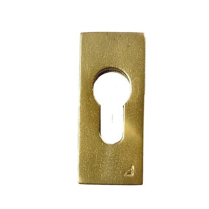 JOLIE Rechteckige Sicherheitsrosette, 70 x 30 mm, in Antikgold