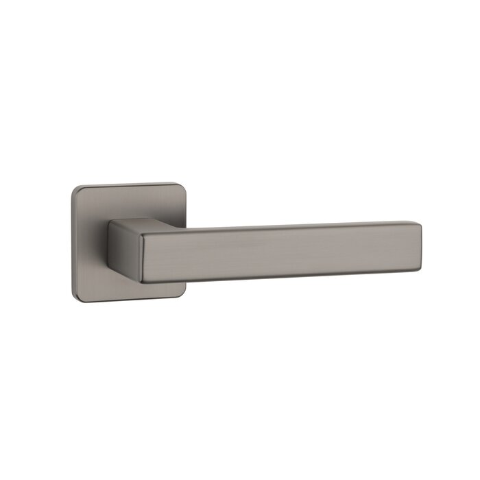 Aprile Solid APRILE prestige door handles TILIA rounded square 52x52x7mm - Graphite