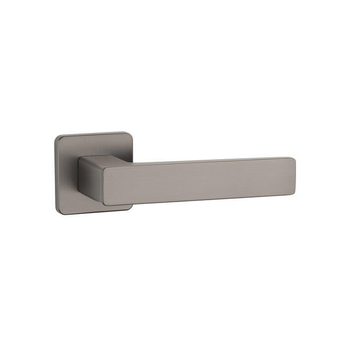 Aprile Solid APRILE prestige door handles ERICA rounded square 52x52x7mm graphite