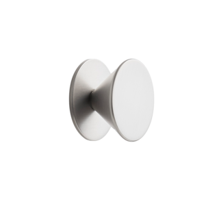 Furnipart Runder Möbelknopf ORBIT – Ø 35,8 mm – Edelstahloptik