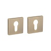 Aprile APRILE Premium square cylinder plates - Antique brass