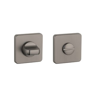 Aprile Ensemble de toilette premium APRILE, forme carrée arrondie - Graphite