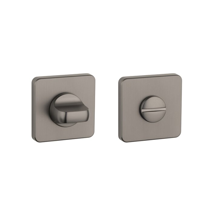 Aprile APRILE premium toilet set slightly rounded square - Graphite
