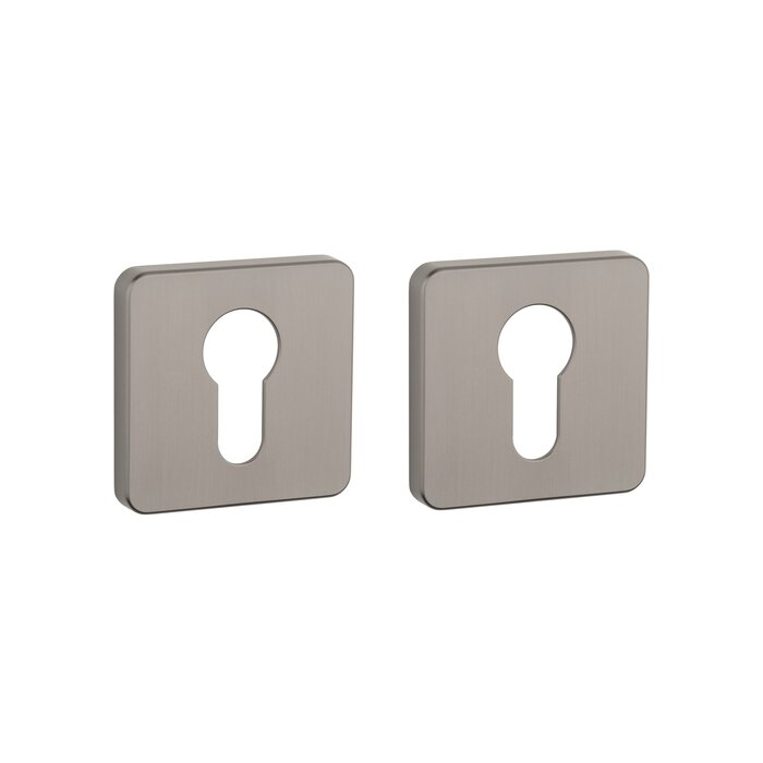 Aprile APRILE Premium-Zylinderplatten, leicht abgerundetes Quadrat - Graphit